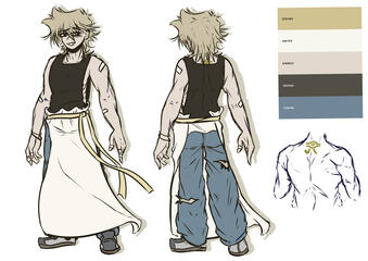 "Food Wars: Heart of the Underdog" Jonouchi Katsuya Character Sheet