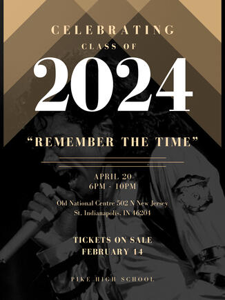 Official Prom Poster Design for Class of 2024 - Pike High School